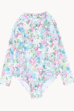Minihaha Girls Lula Long Sleeve Sunsuit