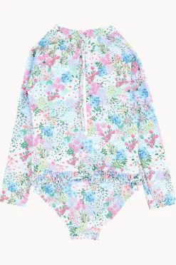 Minihaha Girls Lula Long Sleeve Sunsuit