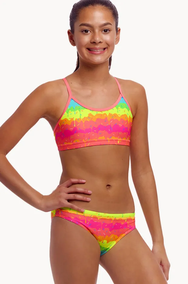 Funkita Girls Melting Mayhem Crop Set