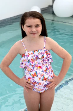 Salty Ink Girls Miss Aloha Tankini Set