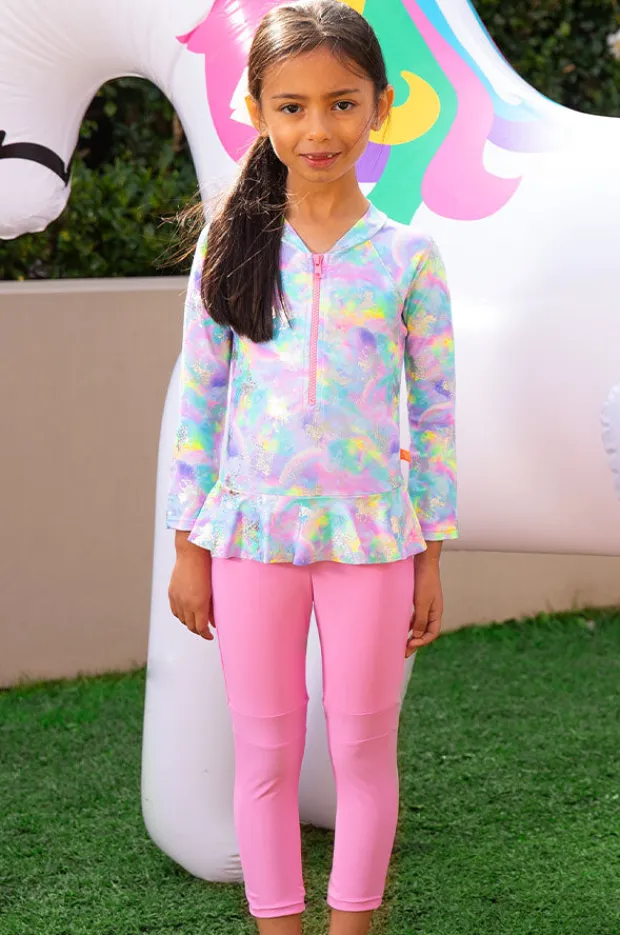 Salty Ink Girls Miss Dazzle Full Pant Sunsuit