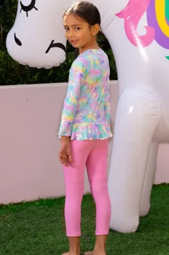 Salty Ink Girls Miss Dazzle Full Pant Sunsuit