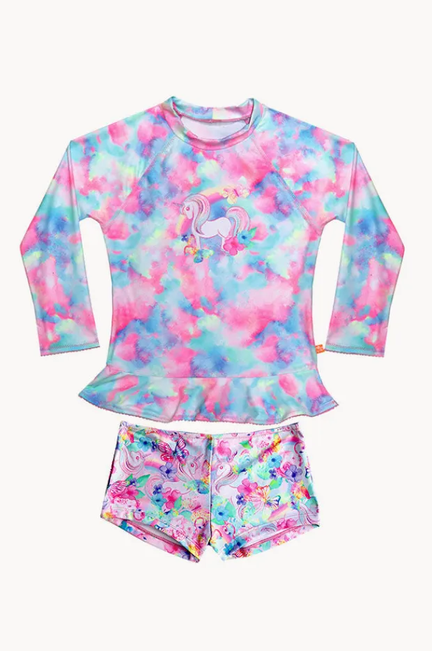 Salty Ink Girls Miss er Long Sleeve Suntop Set