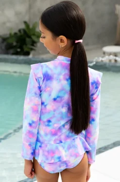 Salty Ink Girls Miss Mystical Frill Sunsuit