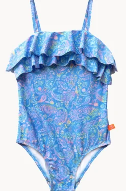 Salty Ink Girls Miss Mystical Frill Tube One Piece