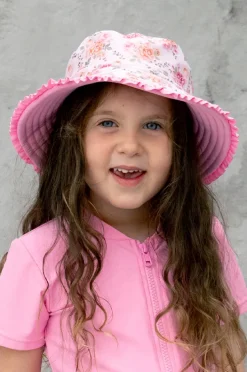 Salty Ink Girls Miss Rosie Reversible Sunhat