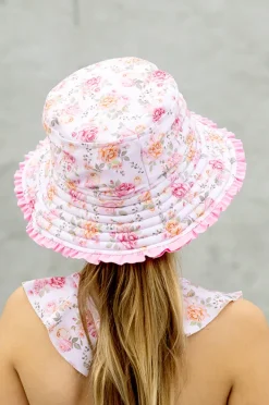 Salty Ink Girls Miss Rosie Reversible Sunhat