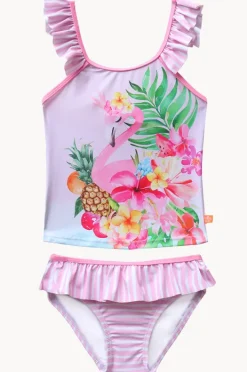 Salty Ink Girls Miss Vacay Tankini Set