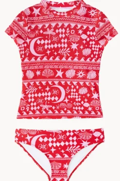 Seafolly Girls Girls Mykonos Suntop Set