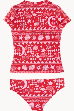 Seafolly Girls Girls Mykonos Suntop Set