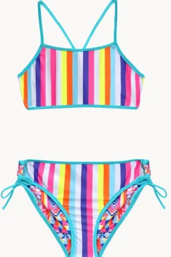 Salty Ink Girls Neo Geo Reversible Crop Set