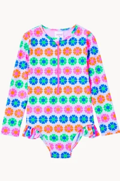 Milky Girls Neon Fun Sunsuit