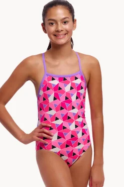 Funkita Girls Ninja Star Strapped In One Piece