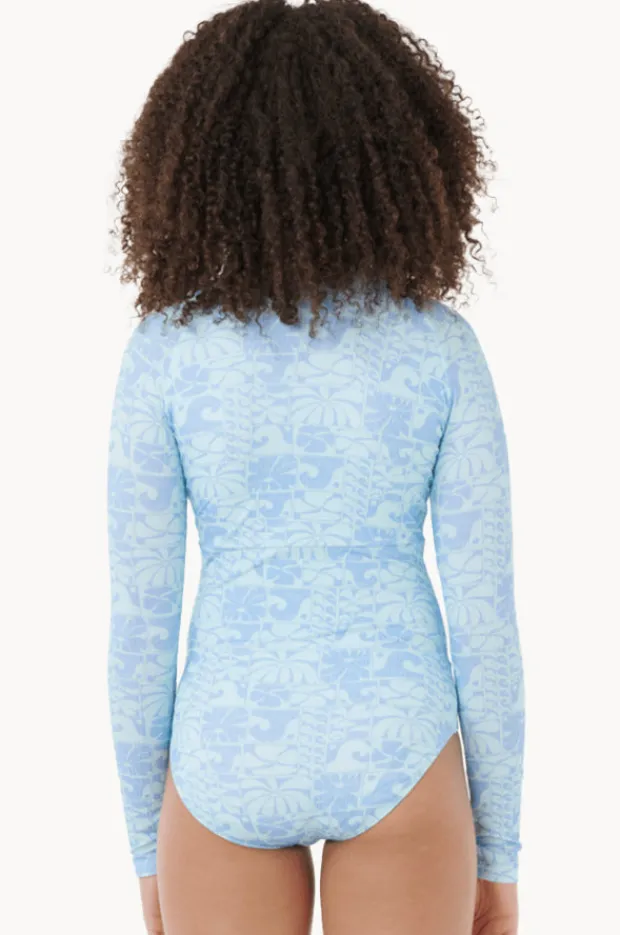 Rip Curl Girls Oceanic Rib Sunsuit