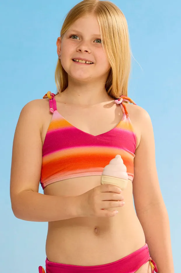 Seafolly Girls Girls Ombre Tie Crop Set