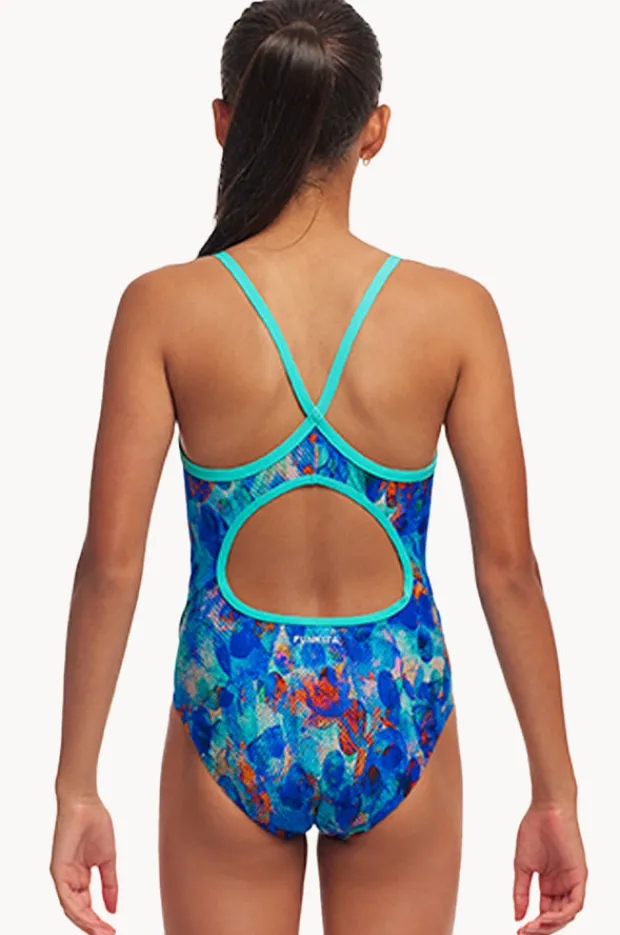 Funkita Girls Paint Press Diamond Back One Piece