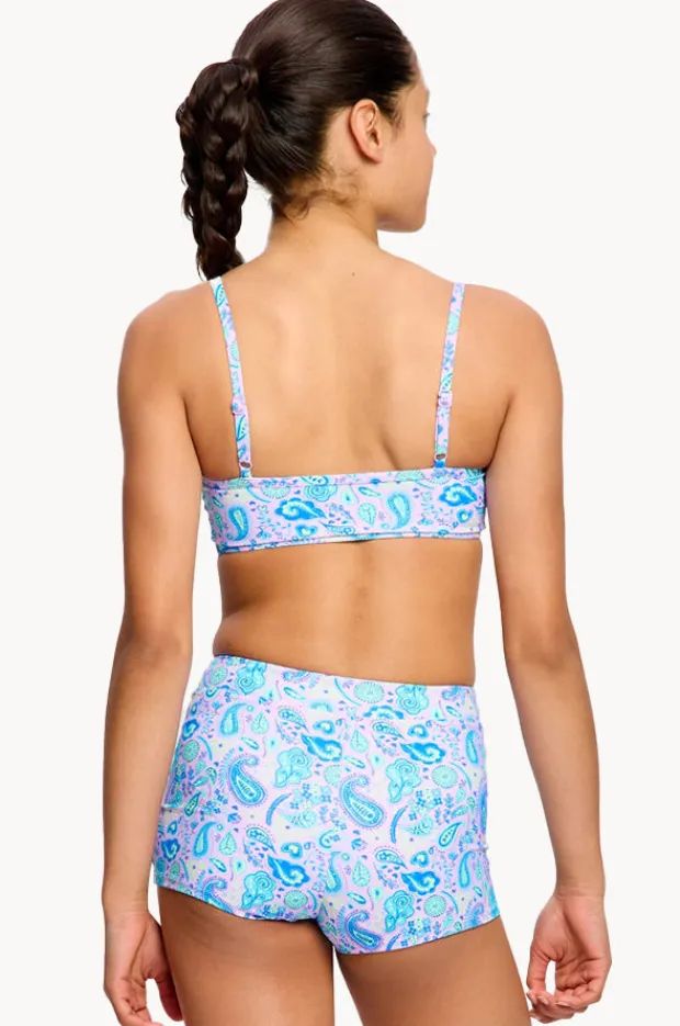 Modibodi Girls Paisley Crop Set