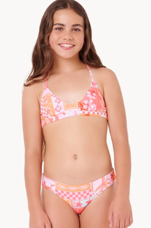 Rip Curl Girls Paradise Club Crop Set