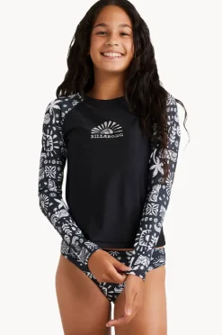 Billabong Girls Paradise Stamp Suntop Set