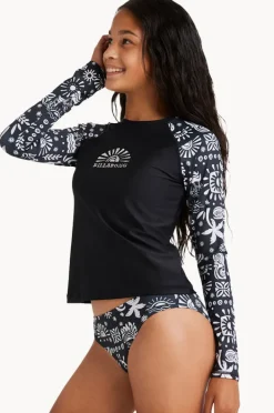 Billabong Girls Paradise Stamp Suntop Set