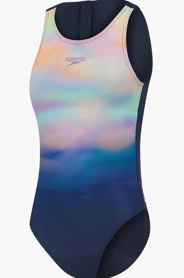 Speedo Girls Placement Hydrasuit One Piece