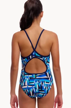 Funkita Girls Polar Caps Diamond Back One Piece
