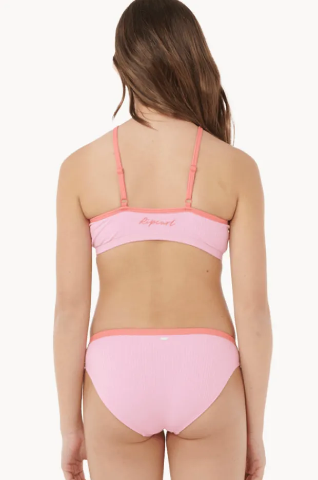 Rip Curl Girls Premium Rib 2.0 High Neck Crop Set