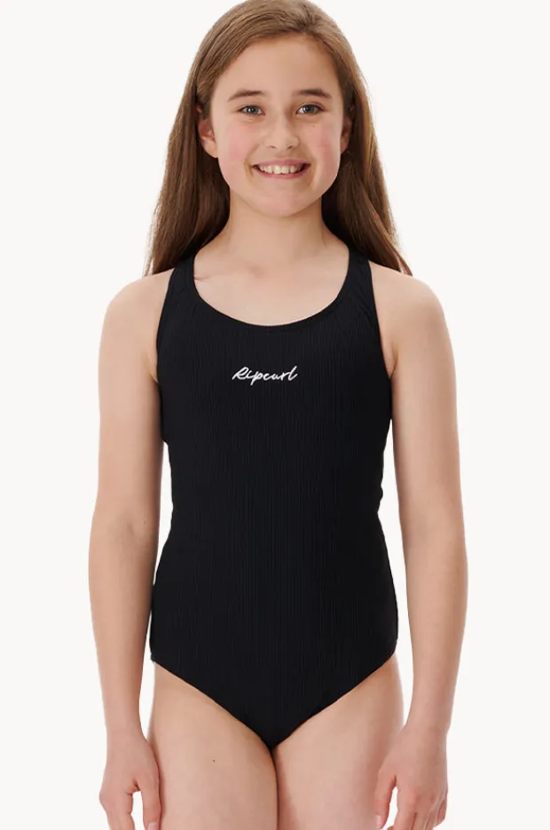 Rip Curl Girls Premium Rib One Piece