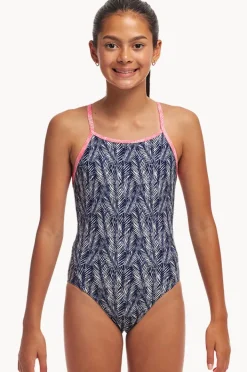 Funkita Girls Pressure Palm Diamond Back One Piece