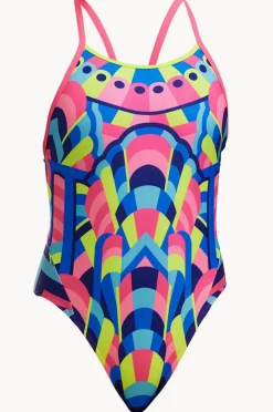 Funkita Girls Princess Pageant Diamond Back One Piece