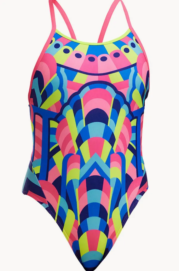 Funkita Girls Princess Pageant Diamond Back One Piece