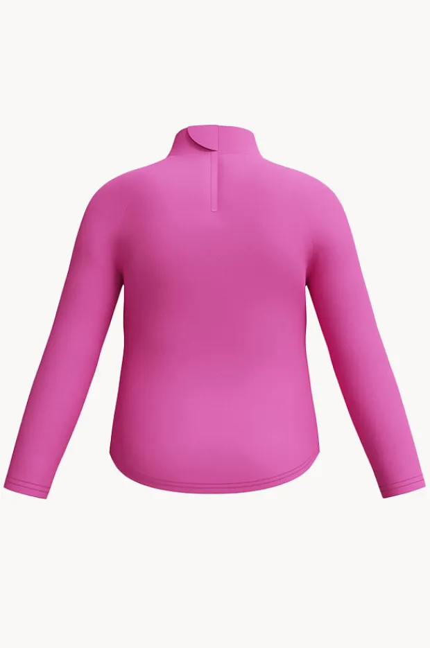 Speedo Girls Print Long Sleeve Suntop