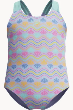 Speedo Girls Print One Piece