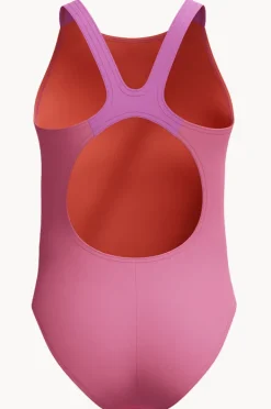Speedo Girls Printed Pulseback One Piece