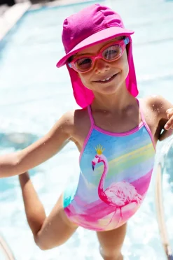 Zoggs Girls Queeningo Cross Back One Piece