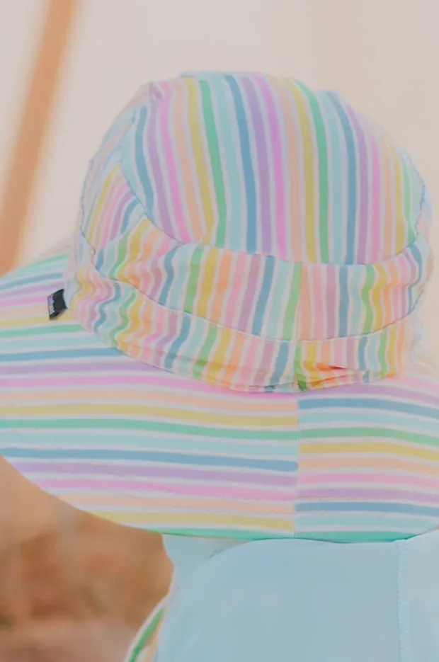 Bedhead Girls Rainbow Classic Bucket Sunhat