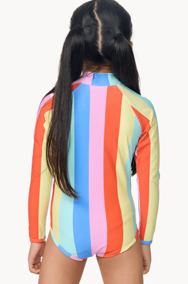 Rip Curl Girls Rainbow Stripe Sunsuit