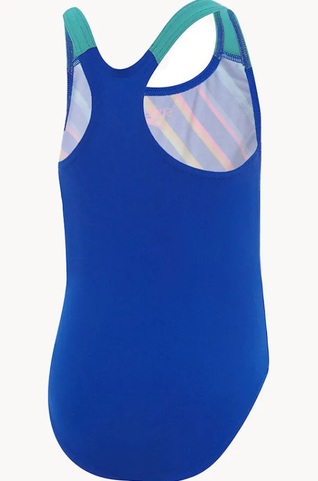Speedo Girls Rainbow Unicorn One Piece