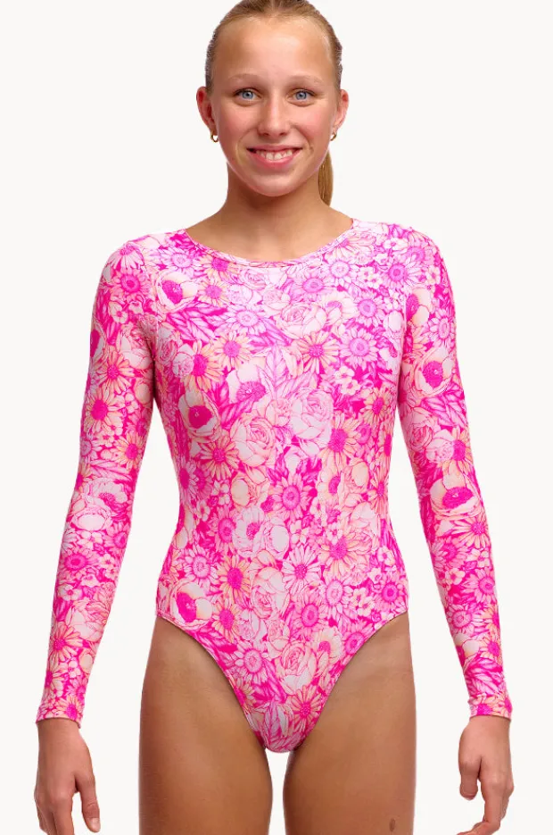 Funkita Girls Rosie Cheeky Long Shot Sunsuit