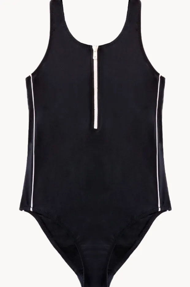 Salty Ink Girls Salty Zip One Piece