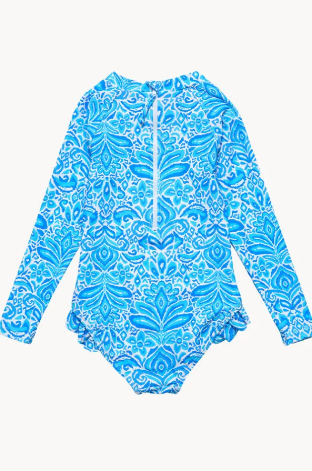 Snapper Rock Girls Santorini Sunsuit