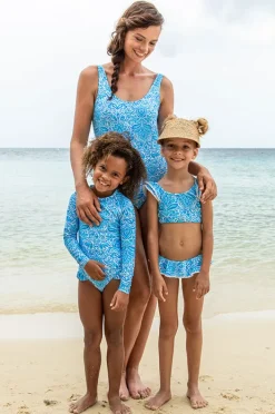 Snapper Rock Girls Santorini Sunsuit
