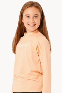 Rip Curl Girls Script Long Sleeve Suntop