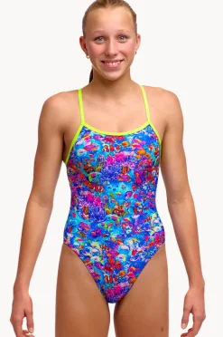 Funkita Girls Sea Life Single Strap One Piece