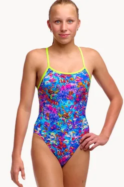 Funkita Girls Sea Life Single Strap One Piece
