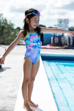 Zoggs Girls Seal Tex Back One Piece