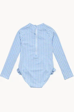 Snapper Rock Girls Seaside Gingham Sunsuit