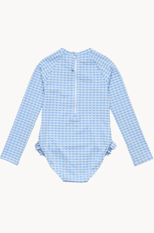 Snapper Rock Girls Seaside Gingham Sunsuit