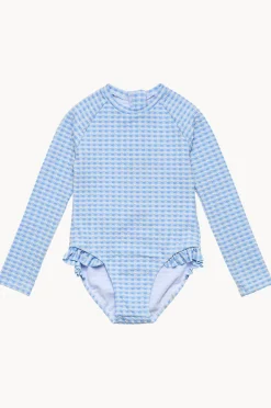 Snapper Rock Girls Seaside Gingham Sunsuit