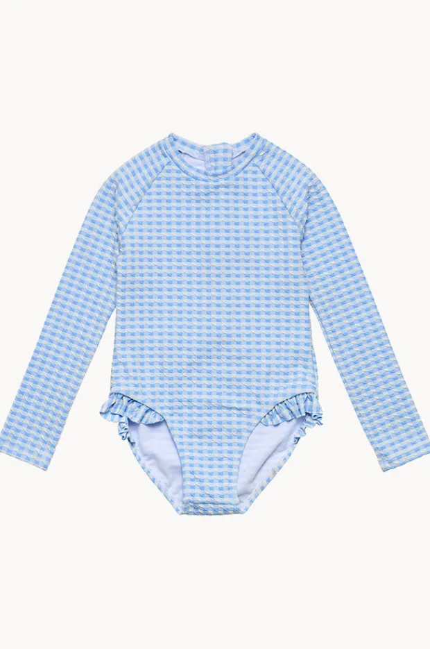 Snapper Rock Girls Seaside Gingham Sunsuit